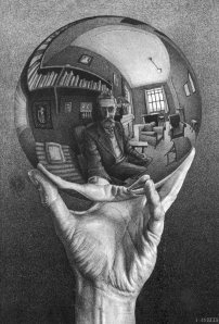 Hand with Reflecting Sphere